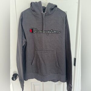 Champion gray hoodie